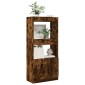 vidaXL Ντουλάπι Καπνιστή Δρυς 63x33x140 εκ. από Επεξεργασμένο Ξύλο