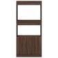 vidaXL Ντουλάπι Καφέ Δρυς 63x33x140 εκ. από Επεξεργασμένο Ξύλο