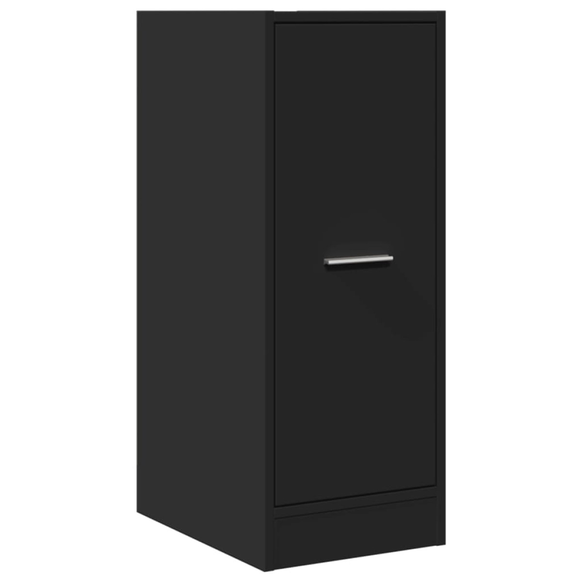 vidaXL Συρταριέρα Γενικής Χρήσης Μαύρο 30x41x77,5 εκ. Επεξ. Ξύλο