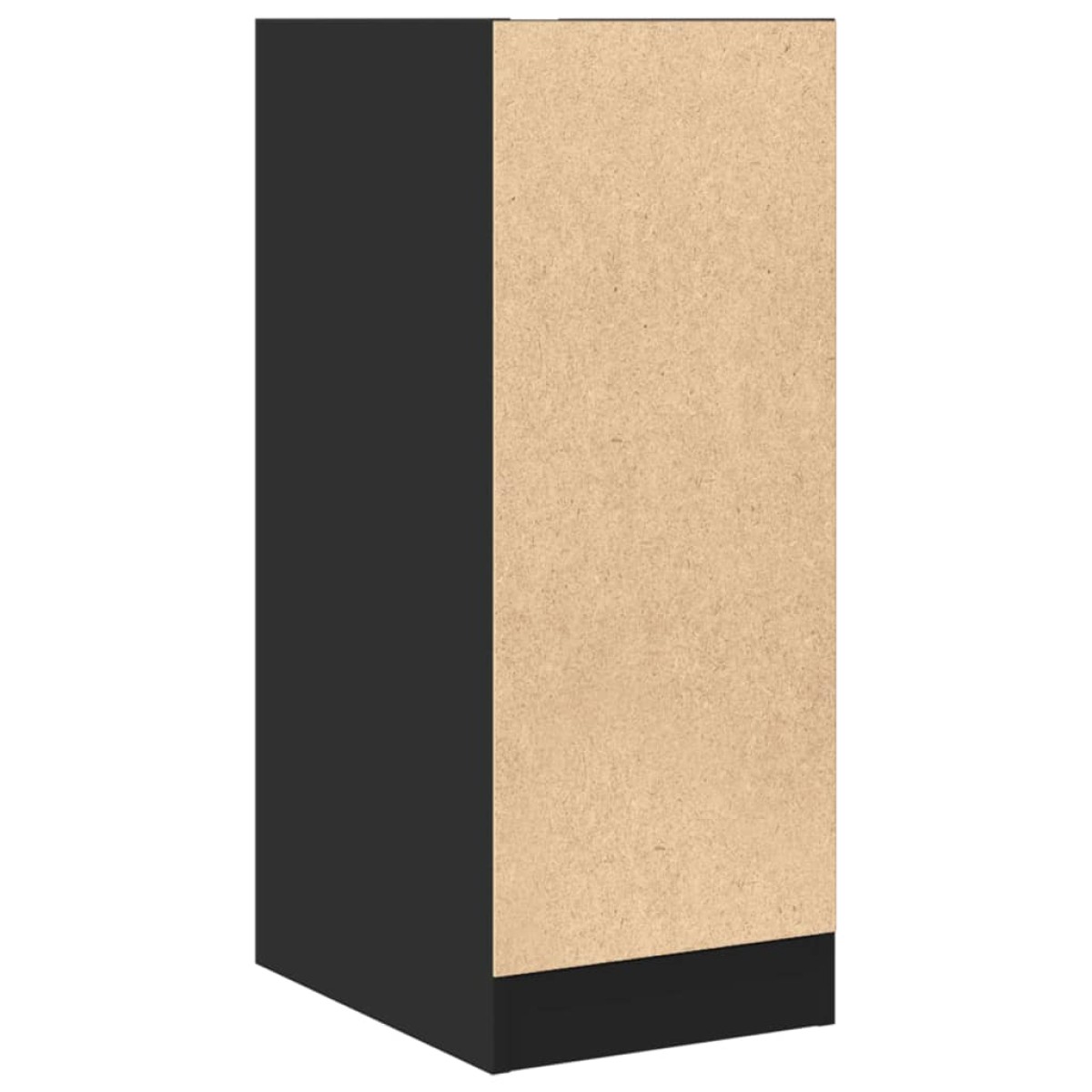 vidaXL Συρταριέρα Γενικής Χρήσης Μαύρο 30x41x77,5 εκ. Επεξ. Ξύλο