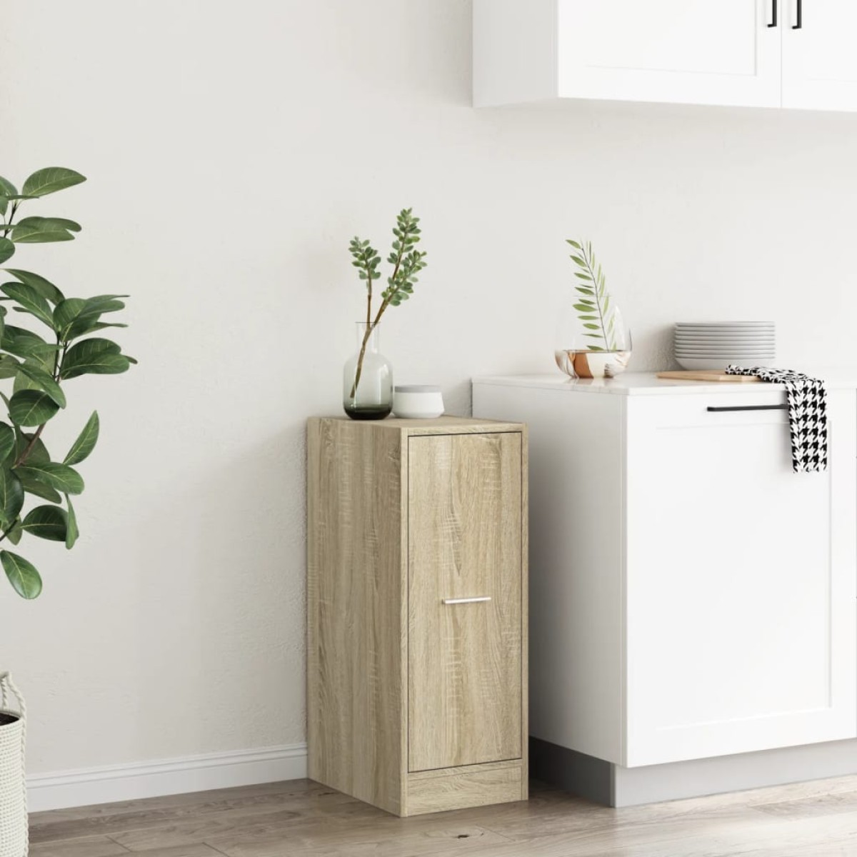 vidaXL Συρταριέρα Γενικής Χρήσης Sonoma Δρυς 30x41x77,5 εκ Επεξ. Ξύλο
