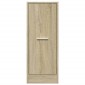vidaXL Συρταριέρα Γενικής Χρήσης Sonoma Δρυς 30x41x77,5 εκ Επεξ. Ξύλο