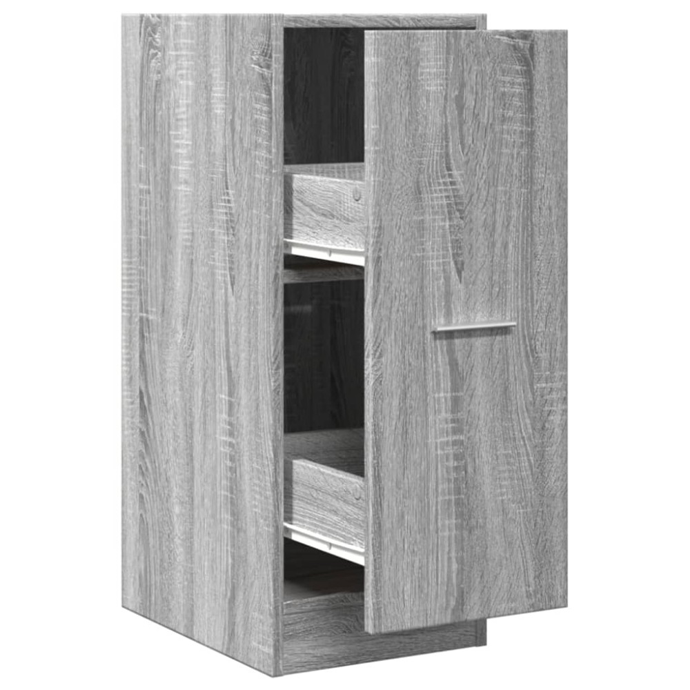 vidaXL Συρταριέρα Γενικής Χρήσης Γκρι Sonoma 30x41x77,5 εκ. Επεξ. Ξύλο