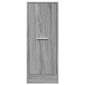 vidaXL Συρταριέρα Γενικής Χρήσης Γκρι Sonoma 30x41x77,5 εκ. Επεξ. Ξύλο