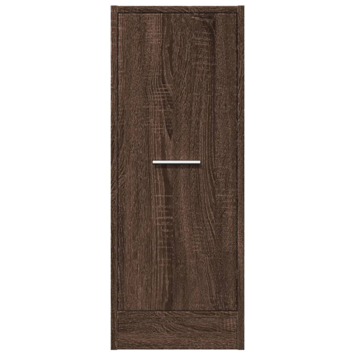 vidaXL Συρταριέρα Γενικής Χρήσης Καφέ Δρυς 30x41x77,5 εκ. Επεξ. Ξύλο