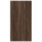 vidaXL Συρταριέρα Γενικής Χρήσης Καφέ Δρυς 30x41x77,5 εκ. Επεξ. Ξύλο