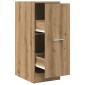 vidaXL Συρταριέρα Γενικής Χρήσης Artisian Δρυς 30x41x77,5 εκ. Επ. Ξύλο