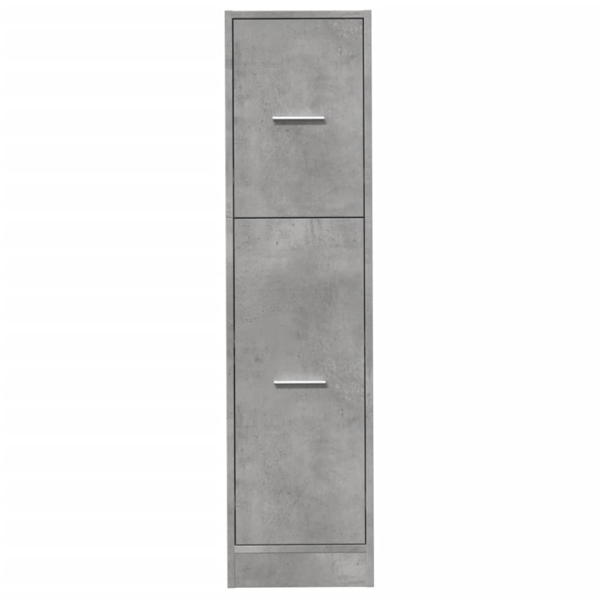 vidaXL Συρταριέρα Γενικής Χρήσης Γκρι Σκυρ.30x41x118 εκ. Επεξ. Ξύλο