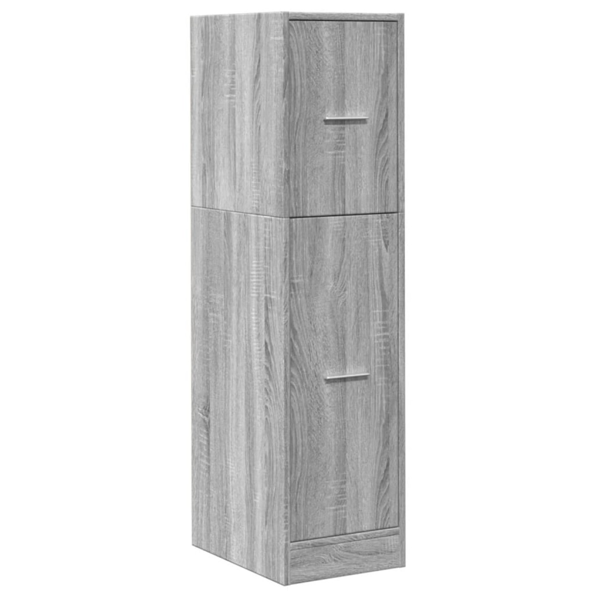 vidaXL Συρταριέρα Γενικής Χρήσης Γκρι Sonoma 30x41x118 εκ. Επεξ. Ξύλο