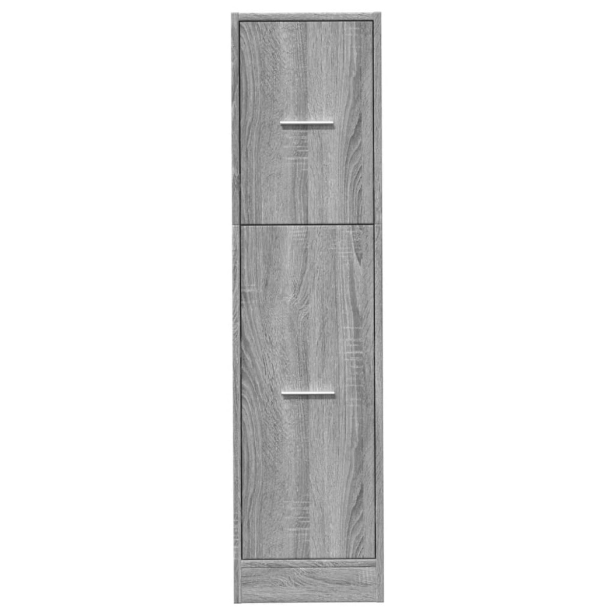 vidaXL Συρταριέρα Γενικής Χρήσης Γκρι Sonoma 30x41x118 εκ. Επεξ. Ξύλο