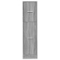 vidaXL Συρταριέρα Γενικής Χρήσης Γκρι Sonoma 30x41x118 εκ. Επεξ. Ξύλο