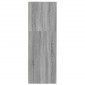 vidaXL Συρταριέρα Γενικής Χρήσης Γκρι Sonoma 30x41x118 εκ. Επεξ. Ξύλο