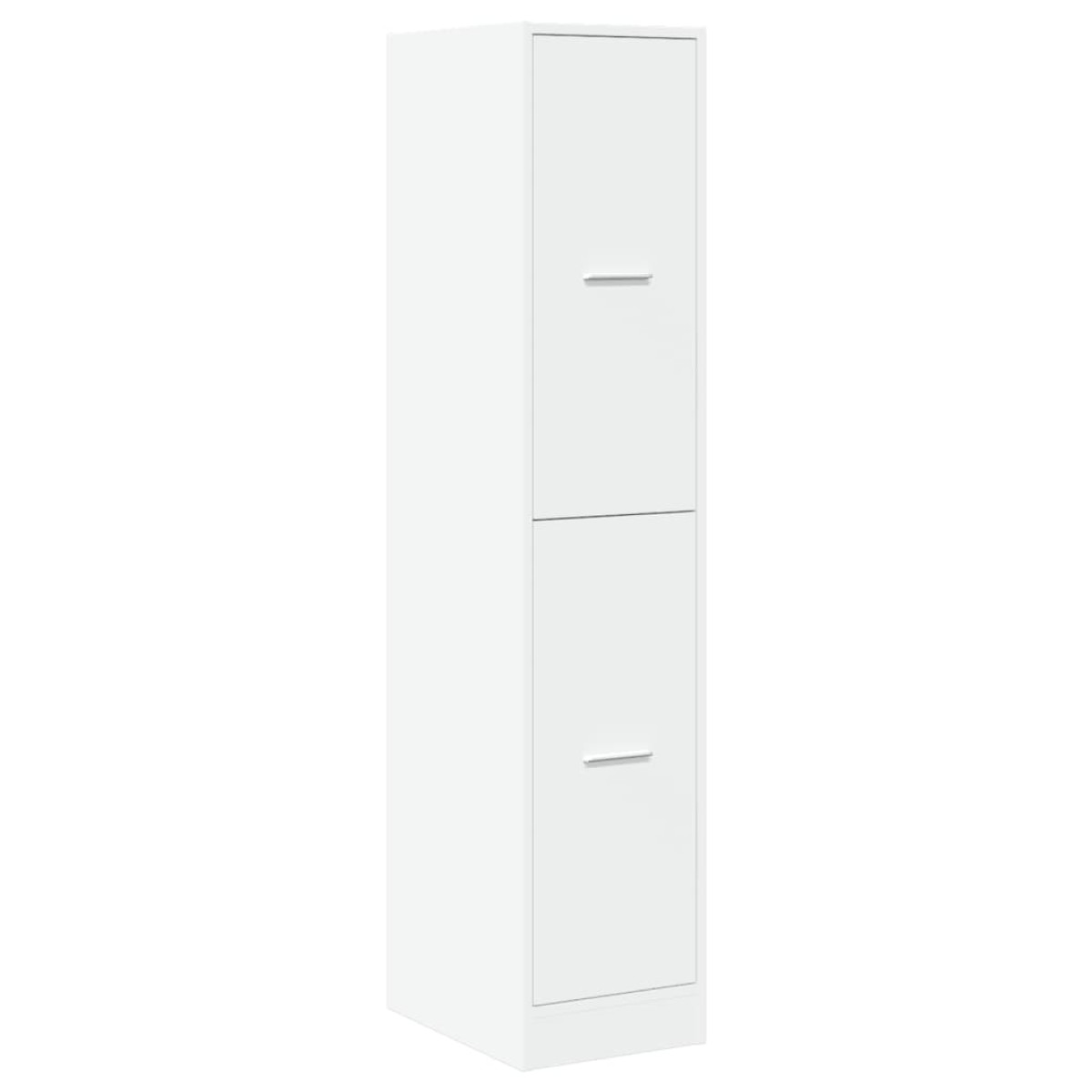 vidaXL Ντουλάπι Φαρμακείου Λευκό 30x41x144,5 εκ. από Τεχνητό Ξύλο