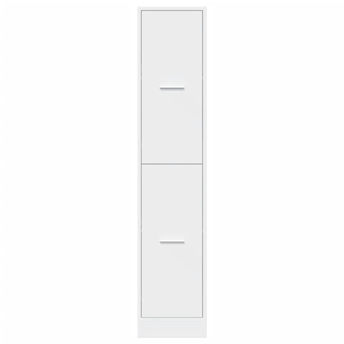 vidaXL Ντουλάπι Φαρμακείου Λευκό 30x41x144,5 εκ. από Τεχνητό Ξύλο
