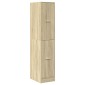 vidaXL Ντουλάπι Φαρμακείου Sonoma Δρυς 30x41x144,5 εκ. από Τεχνητό Ξύλο