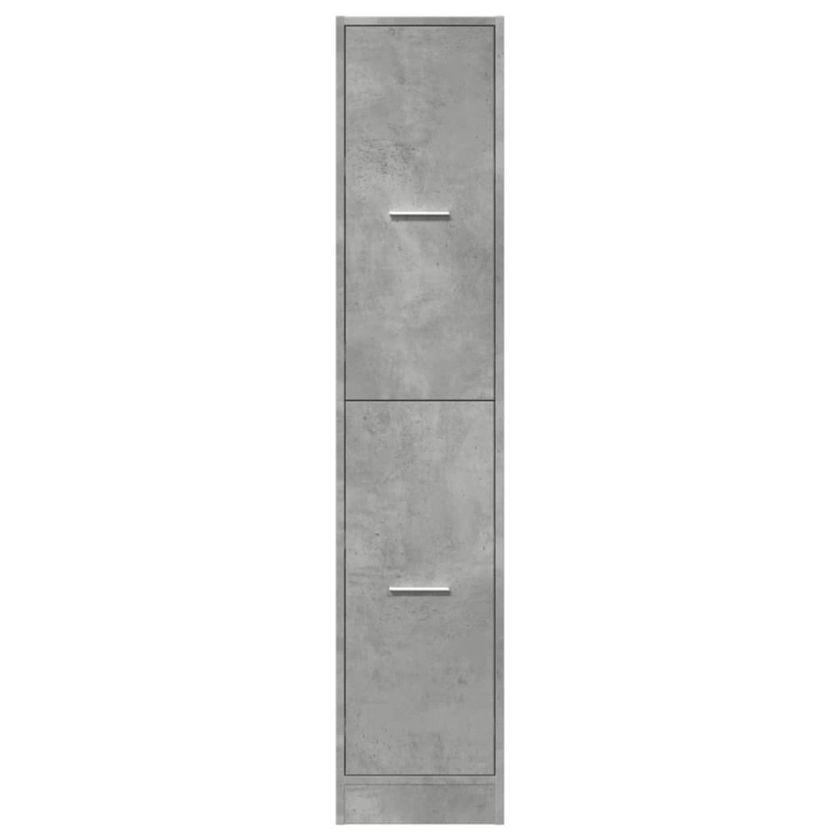 vidaXL Συρταριέρα Γενικής Χρήσης Γκρι Σκυρ.30x41x144,5 εκ. Επεξ. Ξύλο