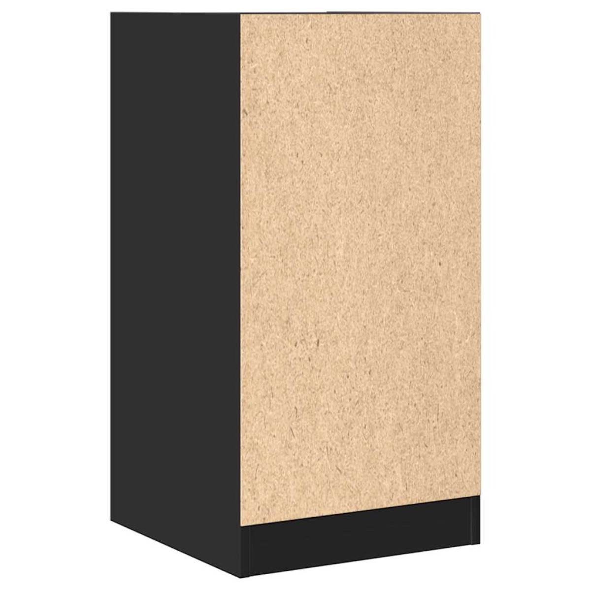vidaXL Συρταριέρα Γενικής Χρήσης Μαύρο 40x41x77,5 εκ. Επεξ. Ξύλο