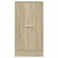 vidaXL Συρταριέρα Γενικής Χρήσης Sonoma Δρυς 40x41x77,5 εκ Επεξ. Ξύλο
