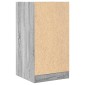 vidaXL Συρταριέρα Γενικής Χρήσης Γκρι Sonoma 40x41x77,5 εκ. Επεξ. Ξύλο