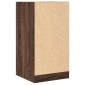 vidaXL Συρταριέρα Γενικής Χρήσης Καφέ Δρυς 40x41x77,5 εκ. Επεξ. Ξύλο