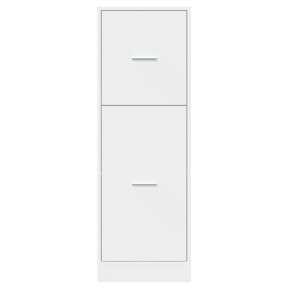 vidaXL Συρταριέρα Γενικής Χρήσης Λευκή 40x41x118 εκ. Επεξ. Ξύλο