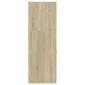 vidaXL Συρταριέρα Γενικής Χρήσης Sonoma Δρυς 40x41x118 εκ Επεξ. Ξύλο