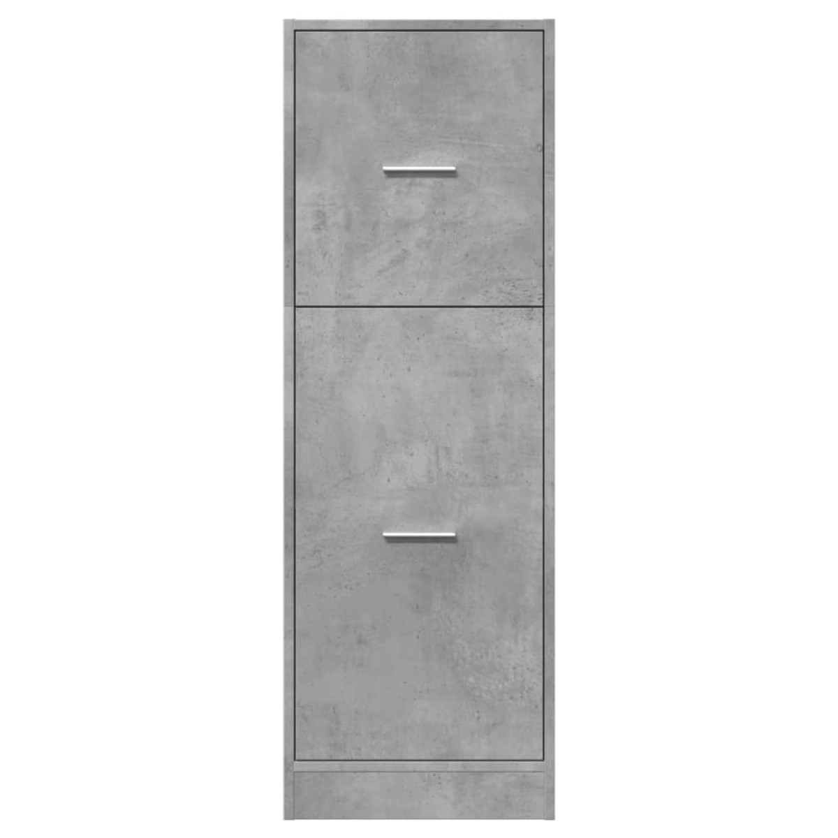 vidaXL Συρταριέρα Γενικής Χρήσης Γκρι Σκυρ.40x41x118 εκ. Επεξ. Ξύλο
