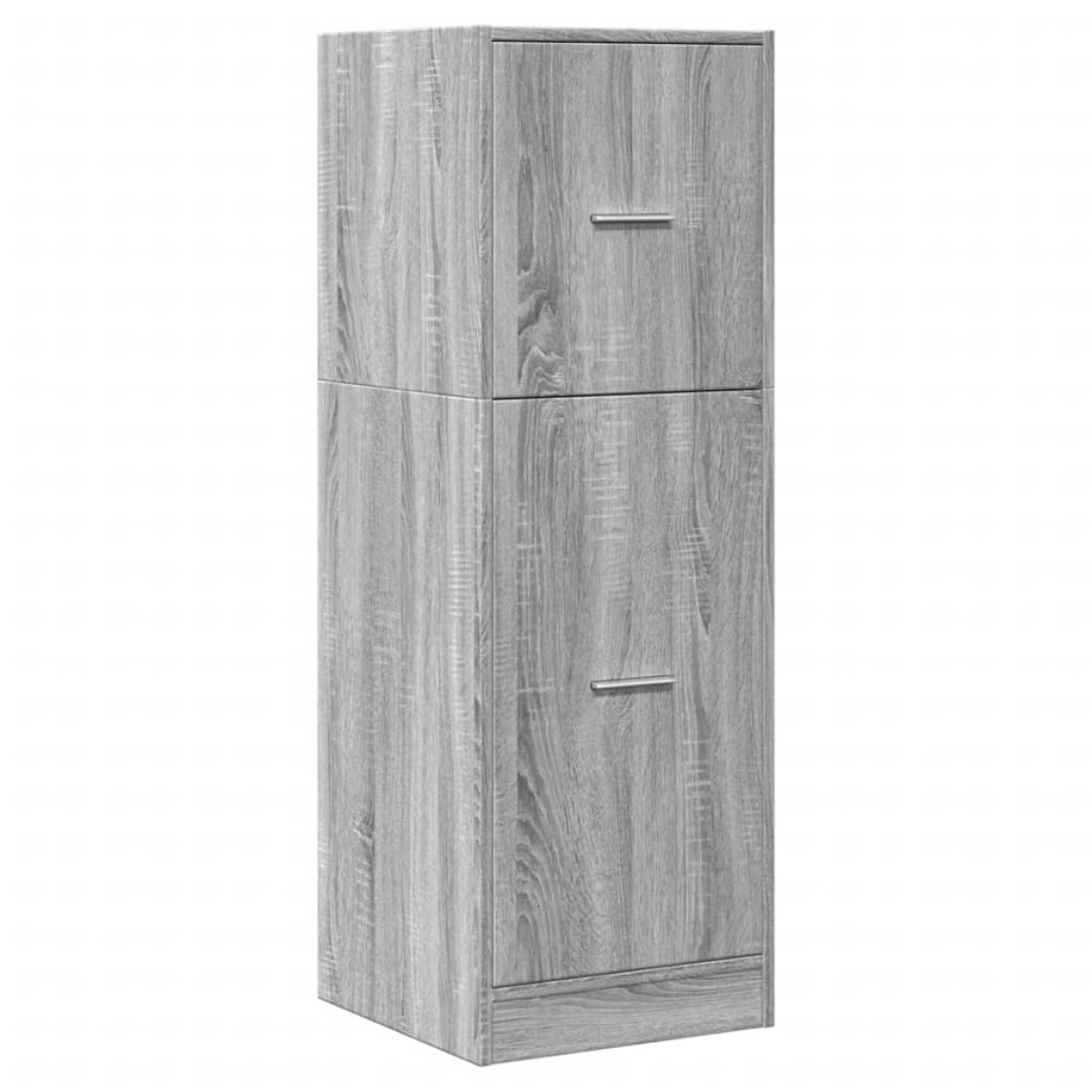vidaXL Συρταριέρα Γενικής Χρήσης Γκρι Sonoma 40x41x118 εκ. Επεξ. Ξύλο