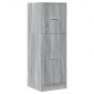 vidaXL Συρταριέρα Γενικής Χρήσης Γκρι Sonoma 40x41x118 εκ. Επεξ. Ξύλο