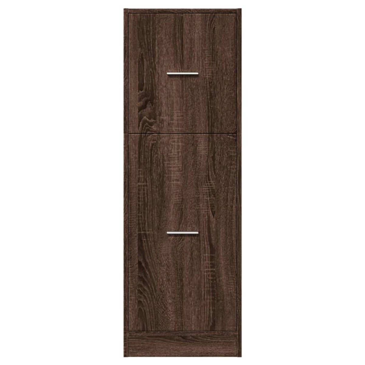 vidaXL Συρταριέρα Γενικής Χρήσης Καφέ Δρυς 40x41x118 εκ. Επεξ. Ξύλο