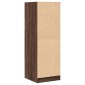 vidaXL Συρταριέρα Γενικής Χρήσης Καφέ Δρυς 40x41x118 εκ. Επεξ. Ξύλο