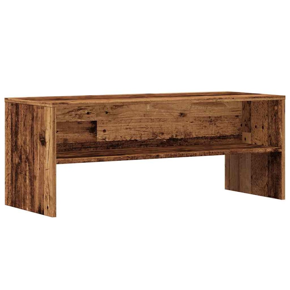 vidaXL Έπιπλο Τηλεόρασης Παλιό Ξύλο 100 x 40 x 40 εκ. από Μοριοσανίδα