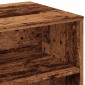 vidaXL Έπιπλο Τηλεόρασης Παλιό Ξύλο 80 x 40 x 40 εκ. από Μοριοσανίδα