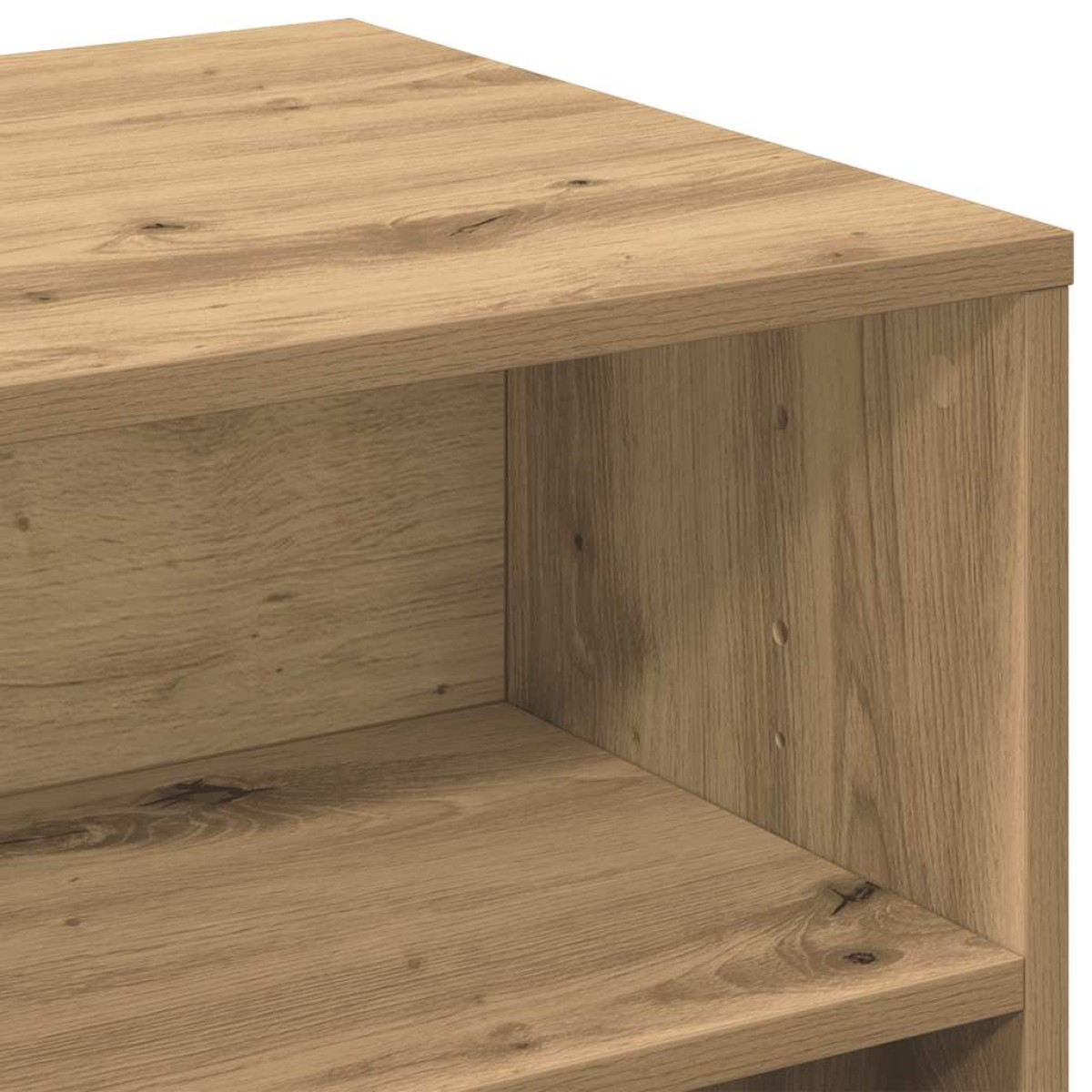vidaXL Έπιπλο Τηλεόρασης Αρτισιανή Δρυς 80x40x40 εκ Επεξ. Ξύλο