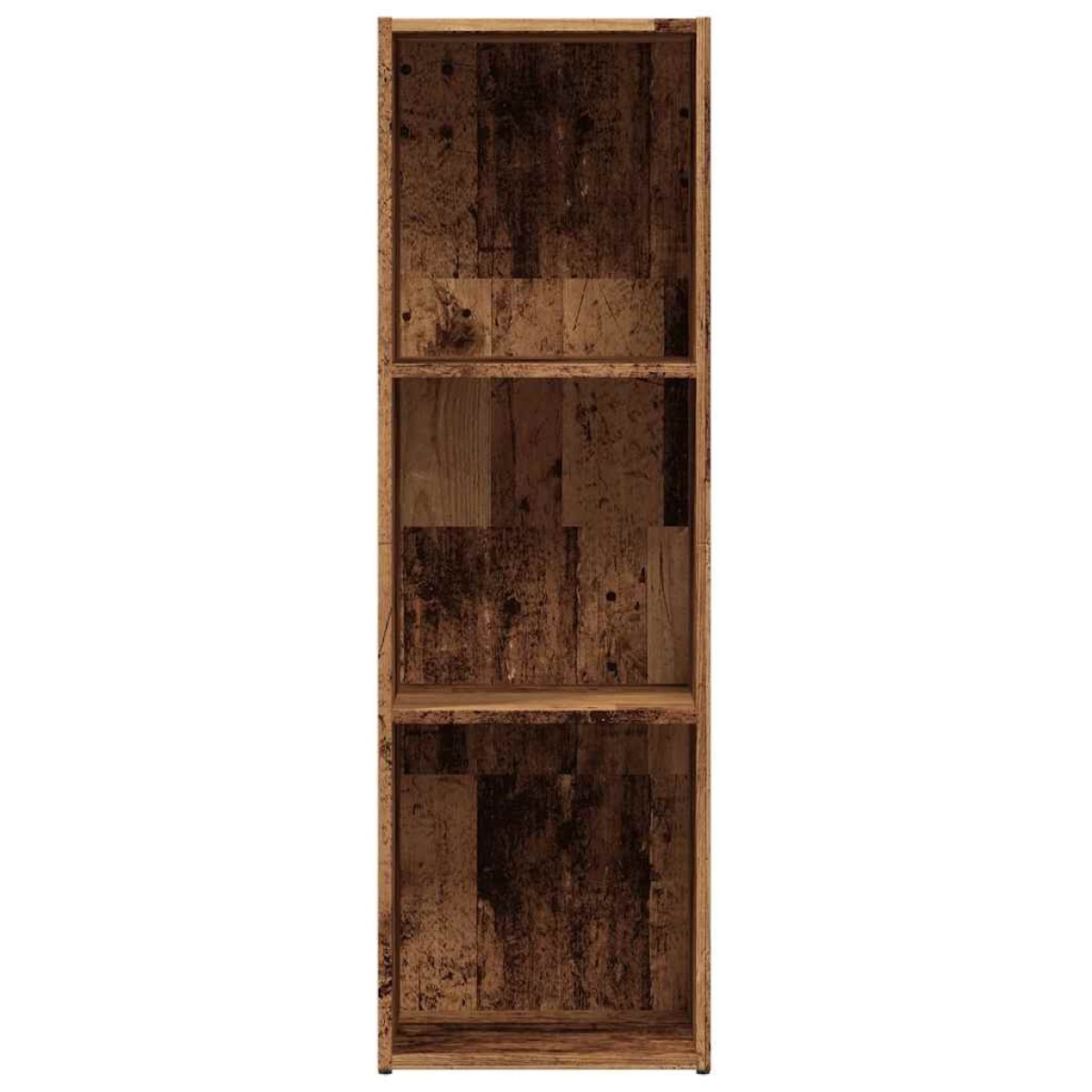 vidaXL Ντουλάπι βιβλίου Παλιό Ξύλο 36x30x114 cm Μηχανικό Ξύλο