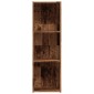 vidaXL Ντουλάπι βιβλίου Παλιό Ξύλο 36x30x114 cm Μηχανικό Ξύλο