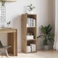 vidaXL Βιβλιοθήκη Artisan Δρυς 36x30x114 εκ. Επεξεργασμένο Ξύλο