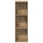 vidaXL Βιβλιοθήκη Artisan Δρυς 36x30x114 εκ. Επεξεργασμένο Ξύλο