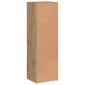 vidaXL Βιβλιοθήκη Artisan Δρυς 36x30x114 εκ. Επεξεργασμένο Ξύλο