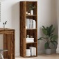 ντουλάπι βιβλίων vidaXL Παλιό ξύλο 36x30x143 cm Κατασκευασμένο ξύλο