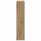 vidaXL Ντουλάπι βιβλίων Artisan Oak 36x30x143 cm Κατασκευασμένο ξύλο