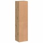 vidaXL Ντουλάπι βιβλίων Artisan Oak 36x30x143 cm Κατασκευασμένο ξύλο