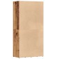 ντουλάπι βιβλίων vidaXL Παλιό ξύλο 66x30x130 cm Κατασκευασμένο ξύλο