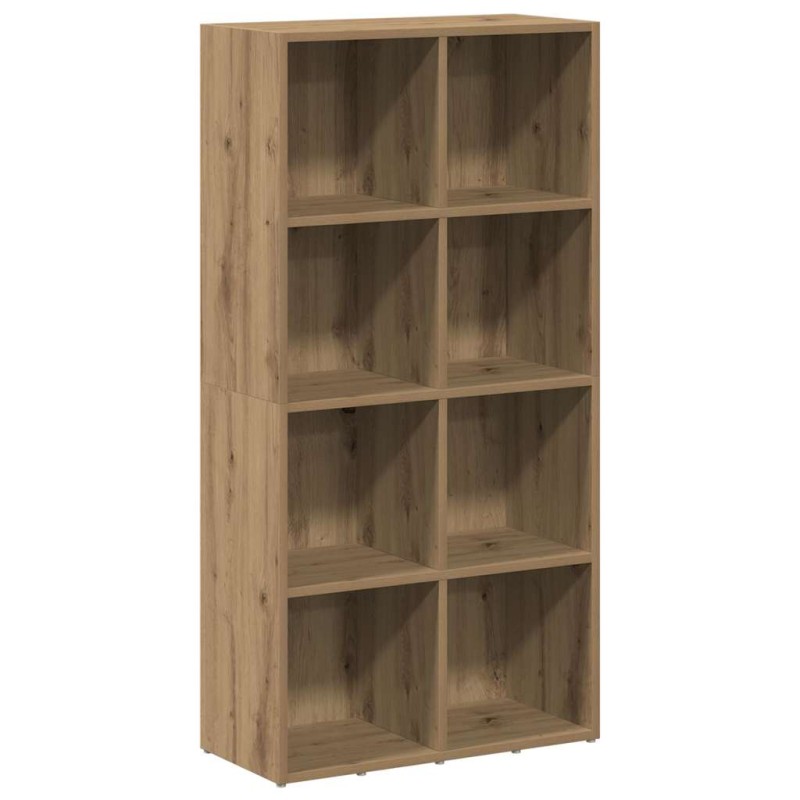 vidaXL Ντουλάπι βιβλίων Artisan Oak 66x30x130 cm Κατασκευασμένο ξύλο