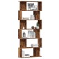 vidaXL Ντουλάπι βιβλίων Παλιό ξύλο 80x24x192 cm Κατασκευασμένο ξύλο
