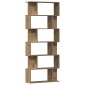 vidaXL Ντουλάπι βιβλίων Artisan Oak 80x24x192 cm Κατασκευασμένο ξύλο