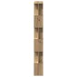 vidaXL Ντουλάπι βιβλίων Artisan Oak 80x24x192 cm Κατασκευασμένο ξύλο