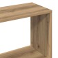 vidaXL Ντουλάπι βιβλίων Artisan Oak 80x24x192 cm Κατασκευασμένο ξύλο