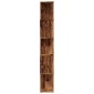 vidaXL Ντουλάπι βιβλίων Παλιό ξύλο 45x24x159 cm Κατασκευασμένο ξύλο