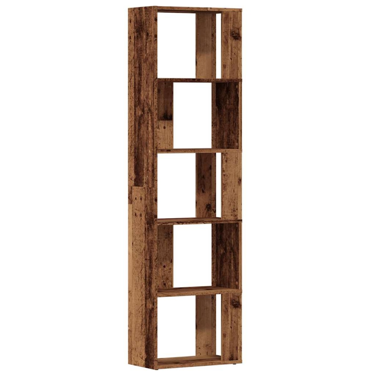 vidaXL Ντουλάπι βιβλίων Παλιό ξύλο 45x24x159 cm Κατασκευασμένο ξύλο